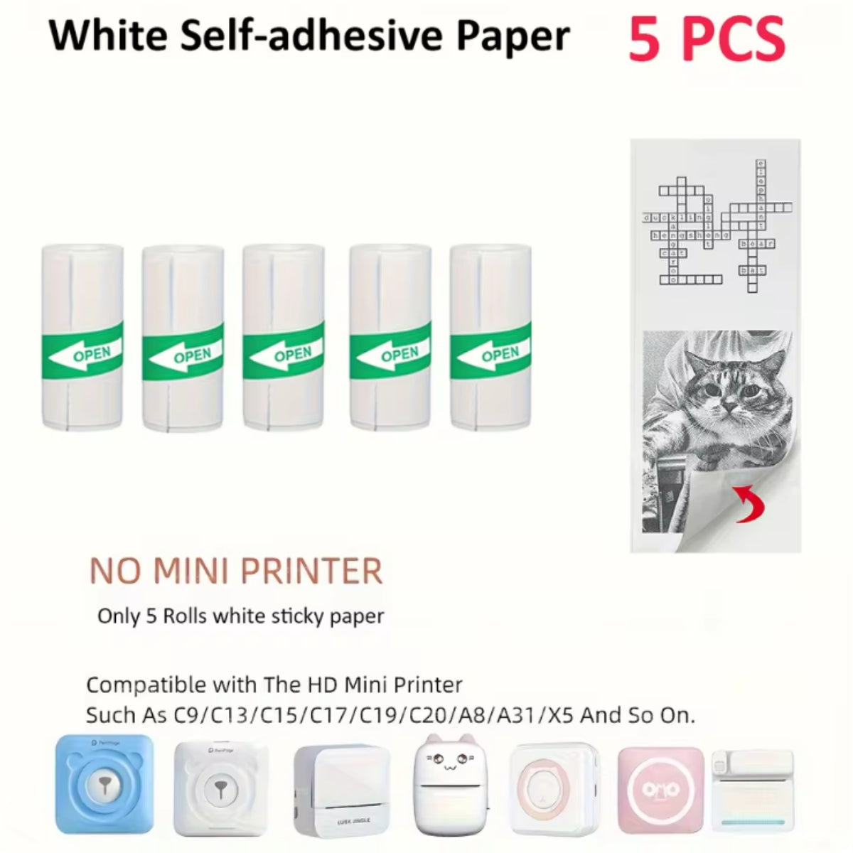 Mini Portable Thermal Printer